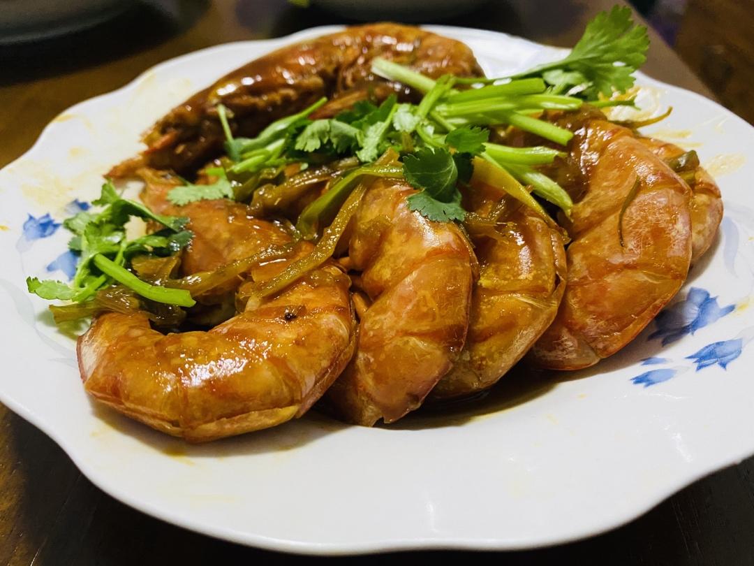 红红火火 不用番茄酱做油焖大虾
