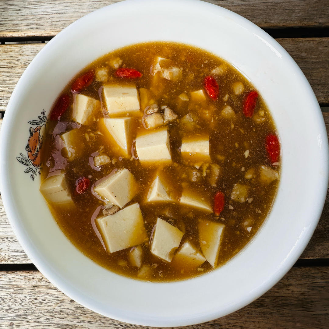 肉末嫩豆腐｜嫩滑口感爽口！这道快手菜超级下饭！！（减脂少油版）
