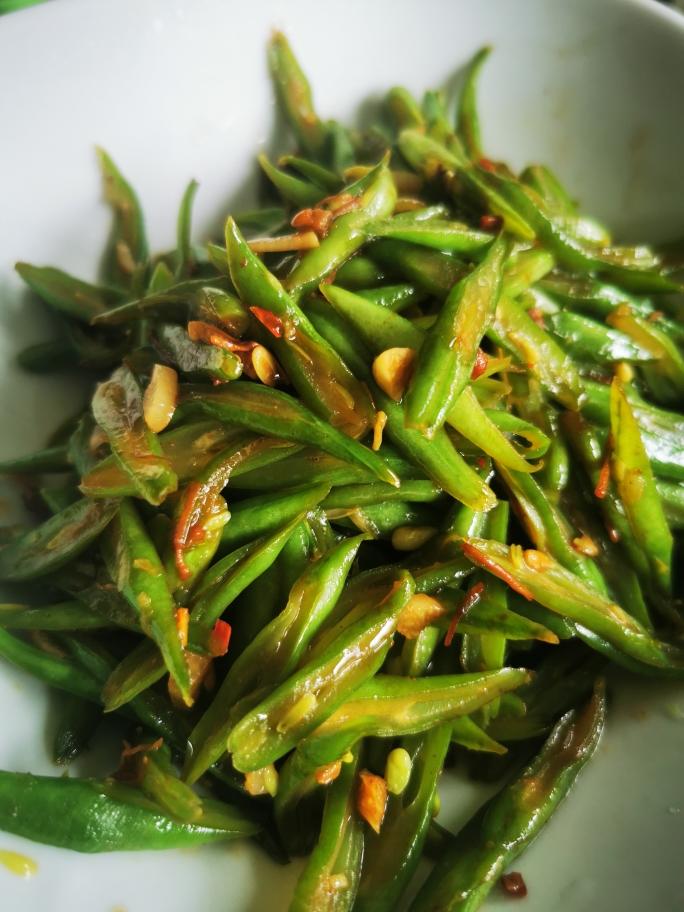 家常炒豆角丝