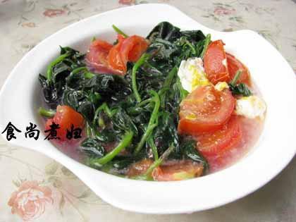 西红柿烩野菜的做法