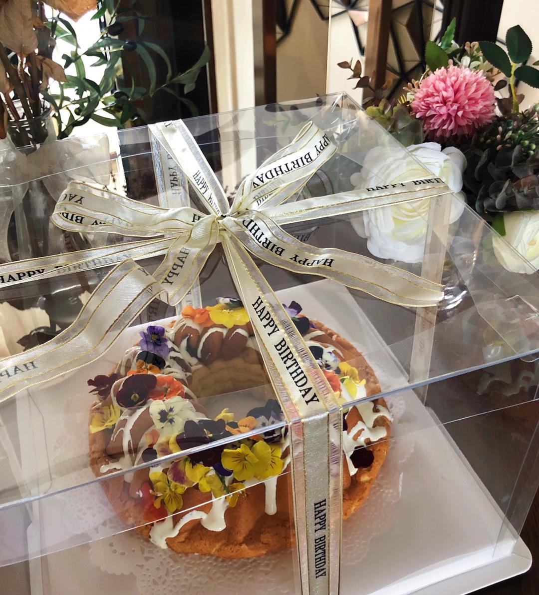 8寸萨瓦林(戚风蛋糕)