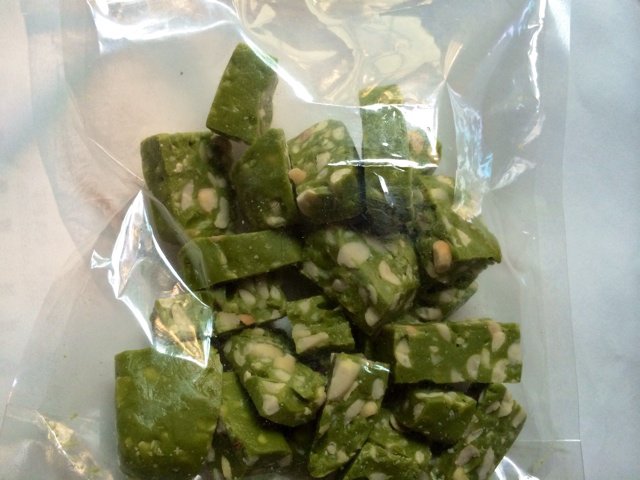 抹茶牛轧糖 （棉花糖版）