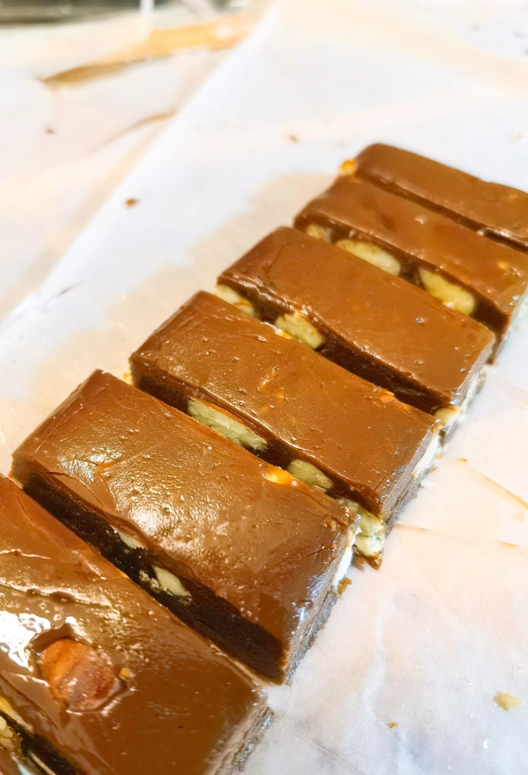 消耗奶油大户—-少糖版坚果咸焦糖太妃糖（含操作小视频）