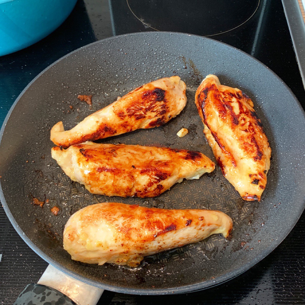【轻脂抗氧化】奇亚籽鸡胸肉沙拉的做法 步骤3