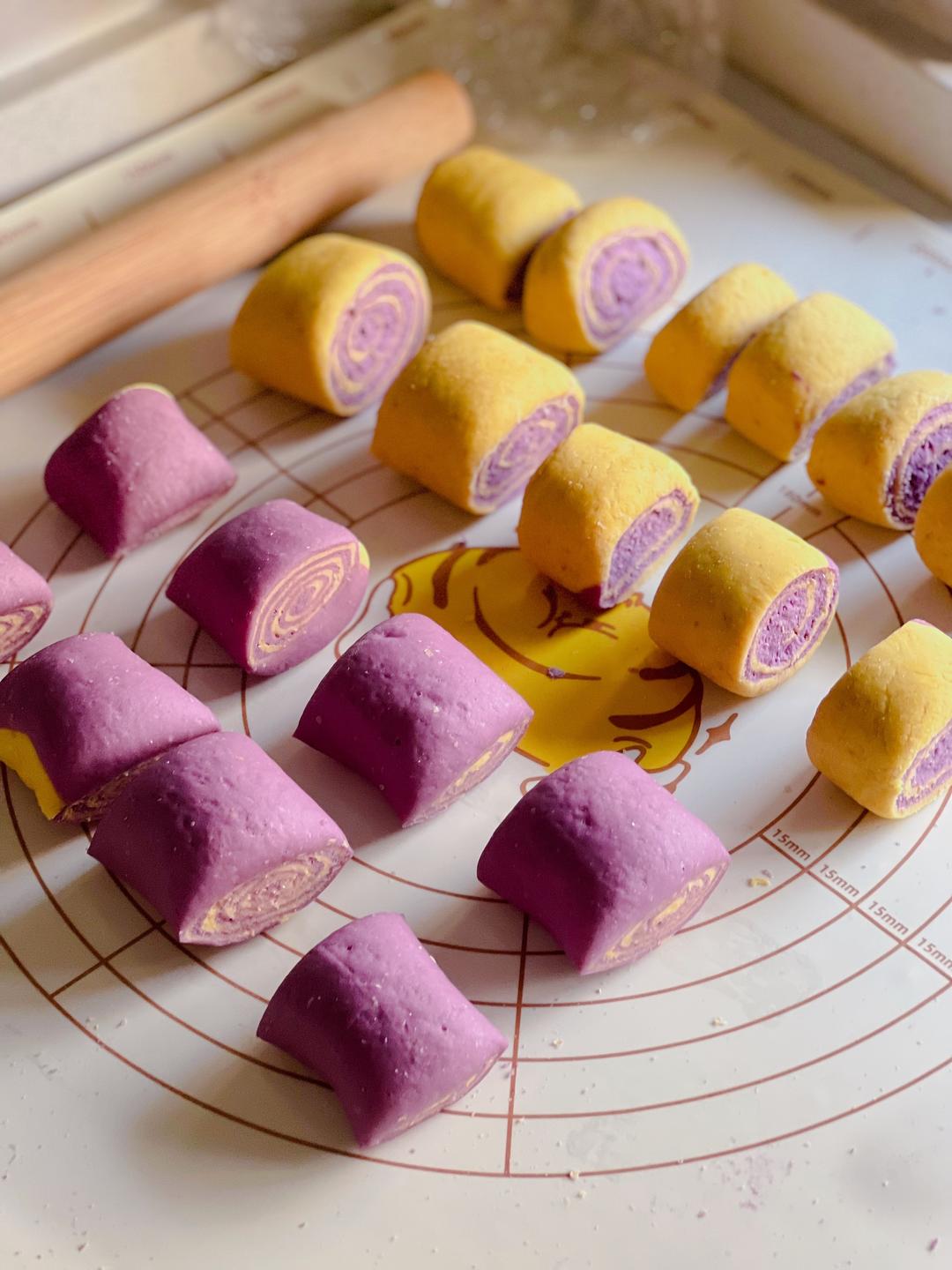 零失败双色儿童馒头