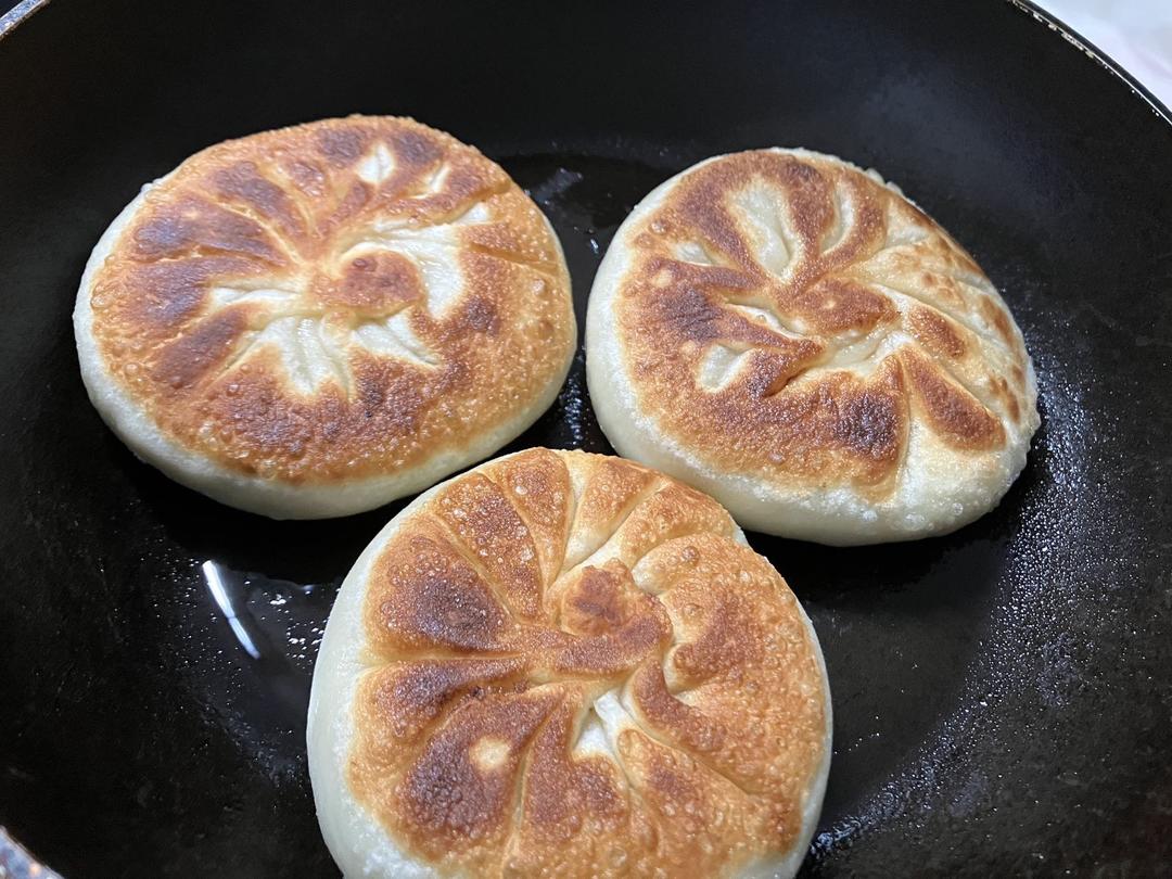 大白菜粉丝猪肉馅饼