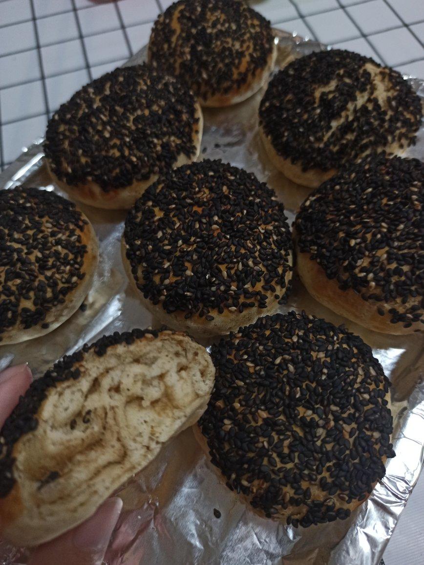 芝麻酱烧饼（烤箱版）
