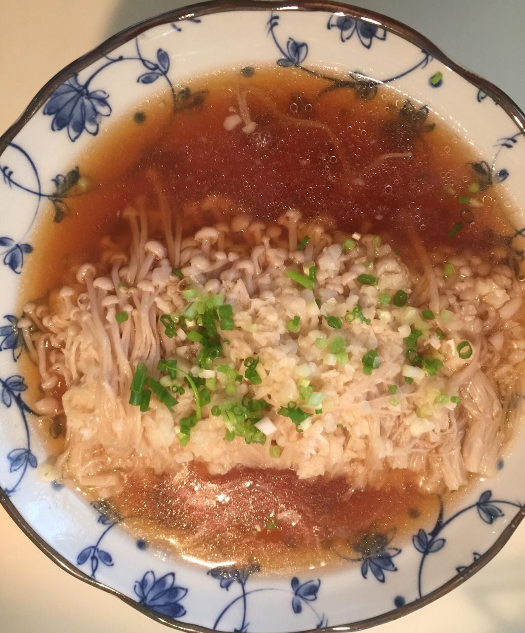 蒜蓉蒸金针菇