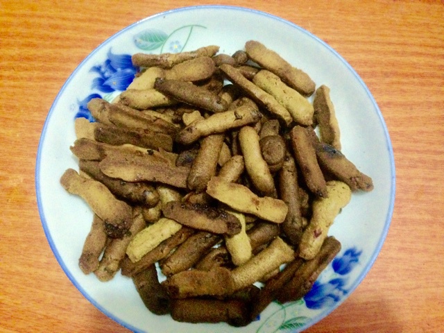 蔓越莓红糖手指饼干