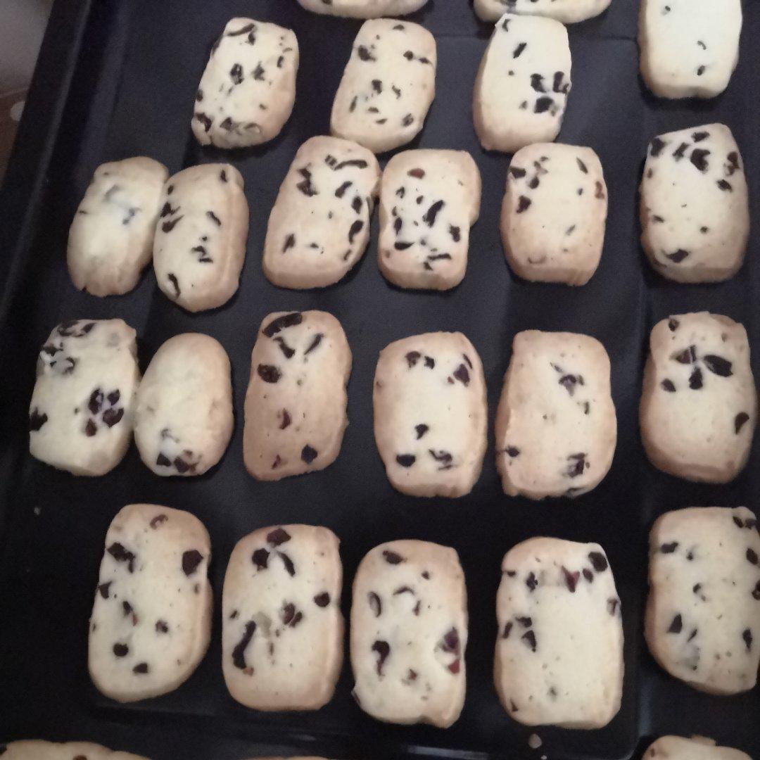 开店朋友给的配方，杏仁片巧克力豆曲奇➕蔓越莓曲奇