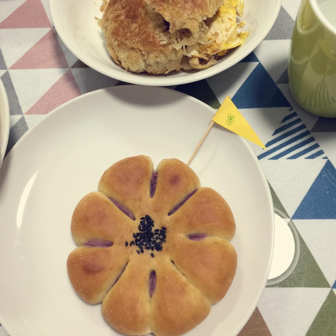 花朵面包（快手版本）