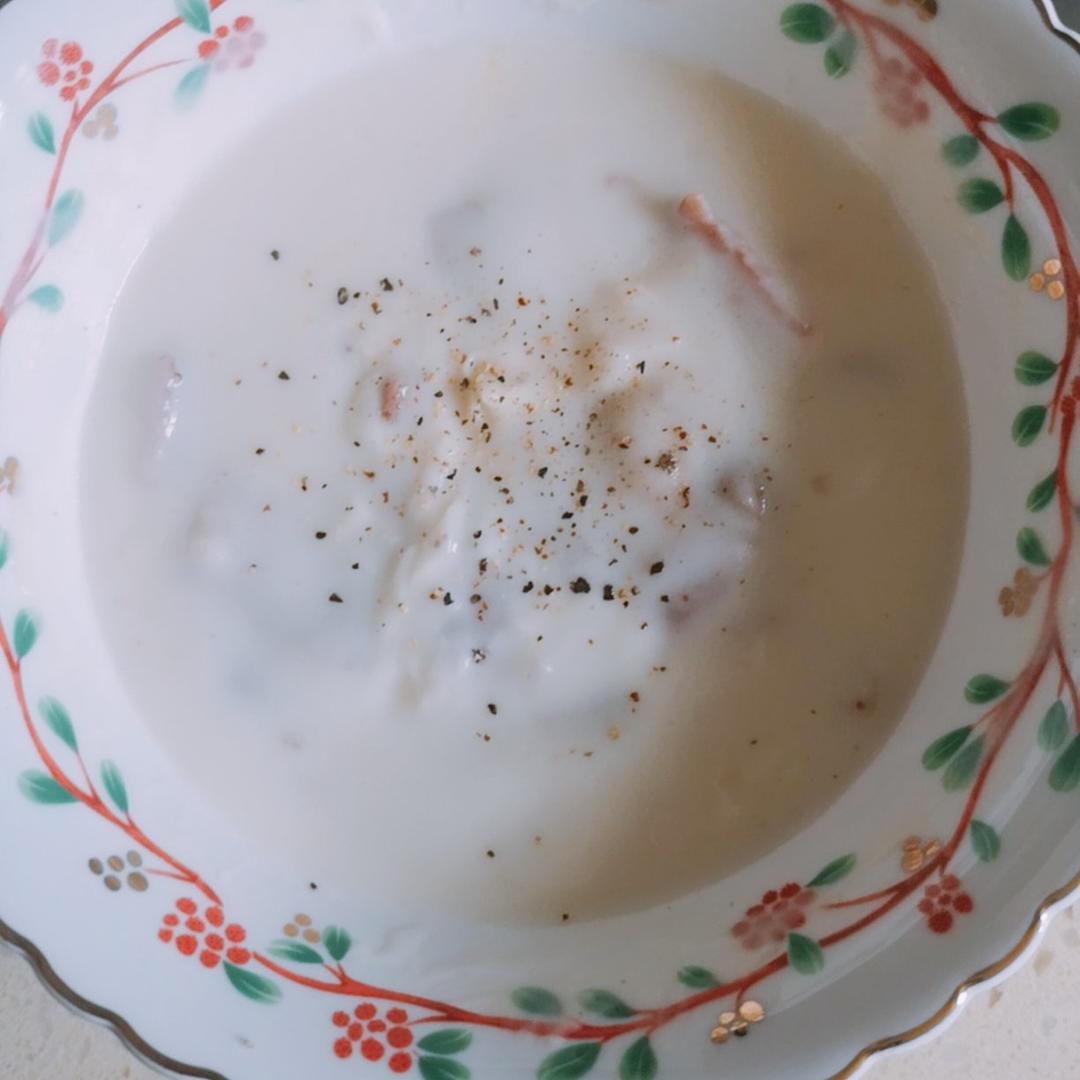 奶油蘑菇汤（完美比例版）