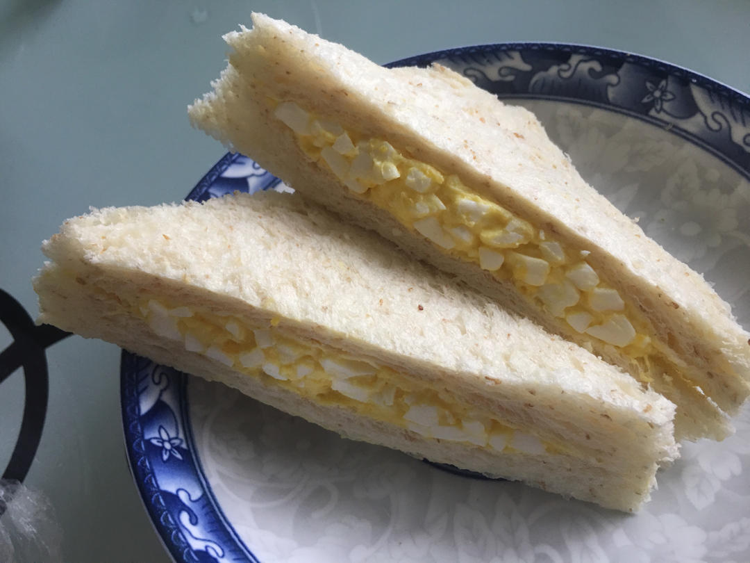 便利店同款❗️蛋黄酱三明治🥪❗️好吃哭～