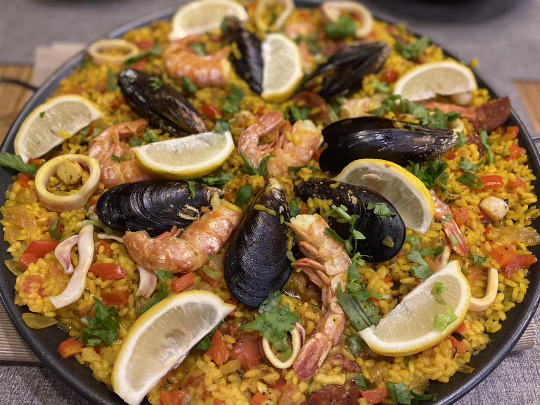 正宗paella 西班牙海鲜饭