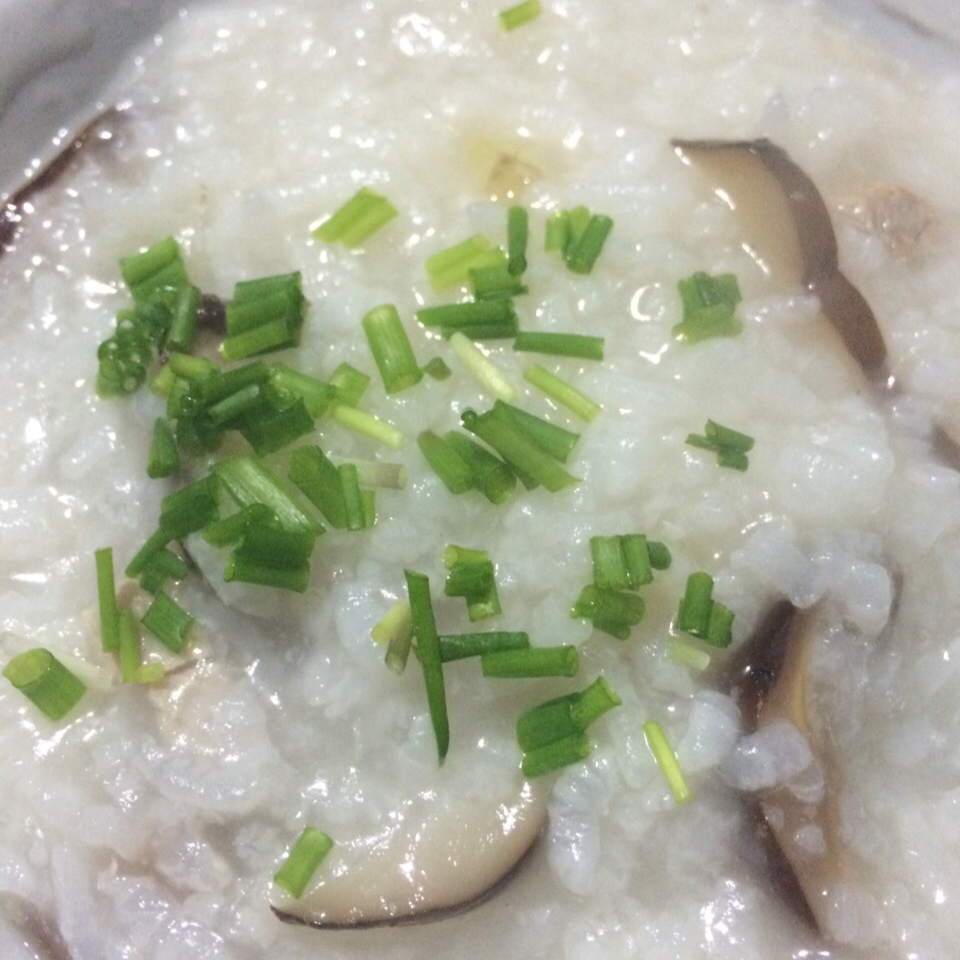 香菇瘦肉粥
