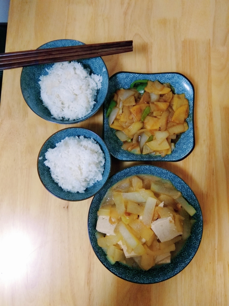 冬瓜海米炖豆腐的做法