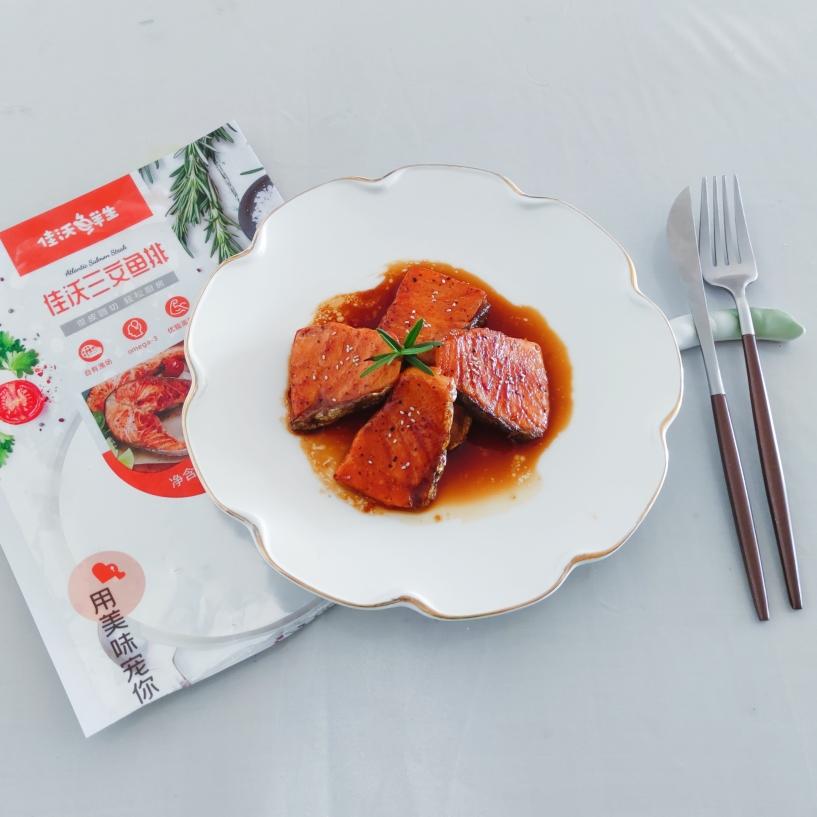 照烧三文鱼的做法 步骤8