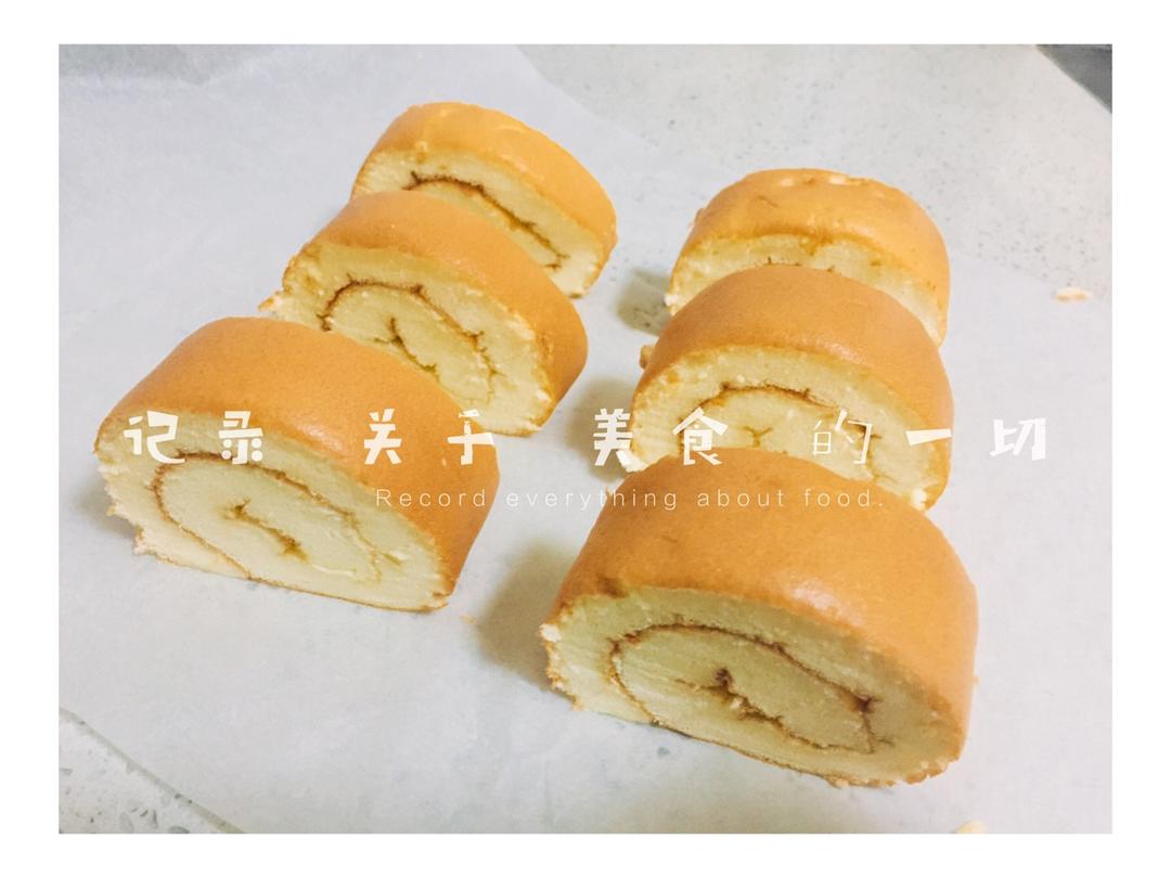 原味蛋糕卷(后蛋法)