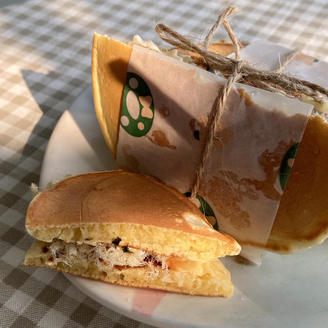 我的轻奢煮艺——肉松海苔全麦松饼小贝【轻卡小食】