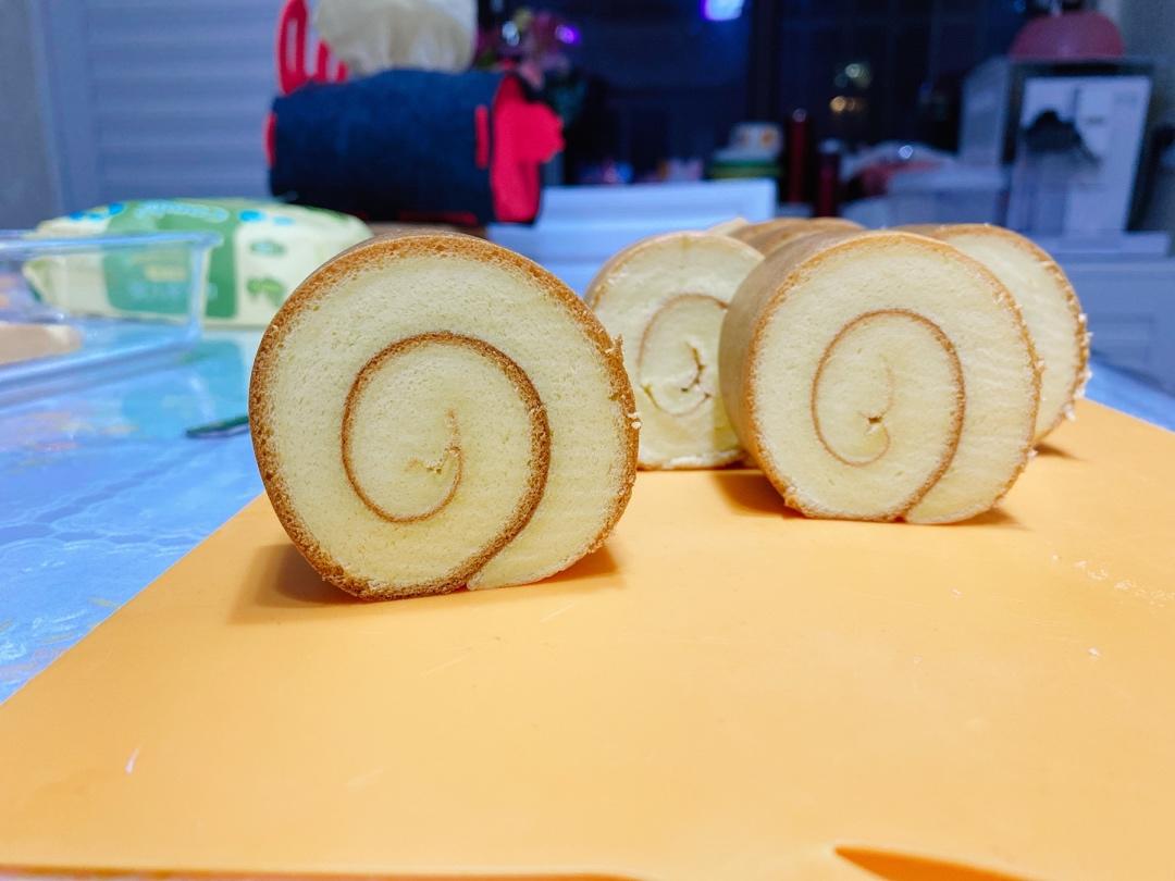 原味蛋糕卷(后蛋法)