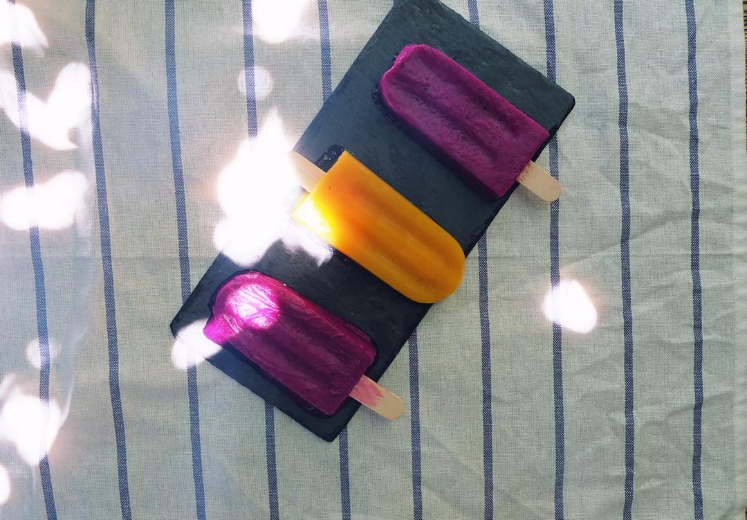 百香果芒果酸奶雪糕