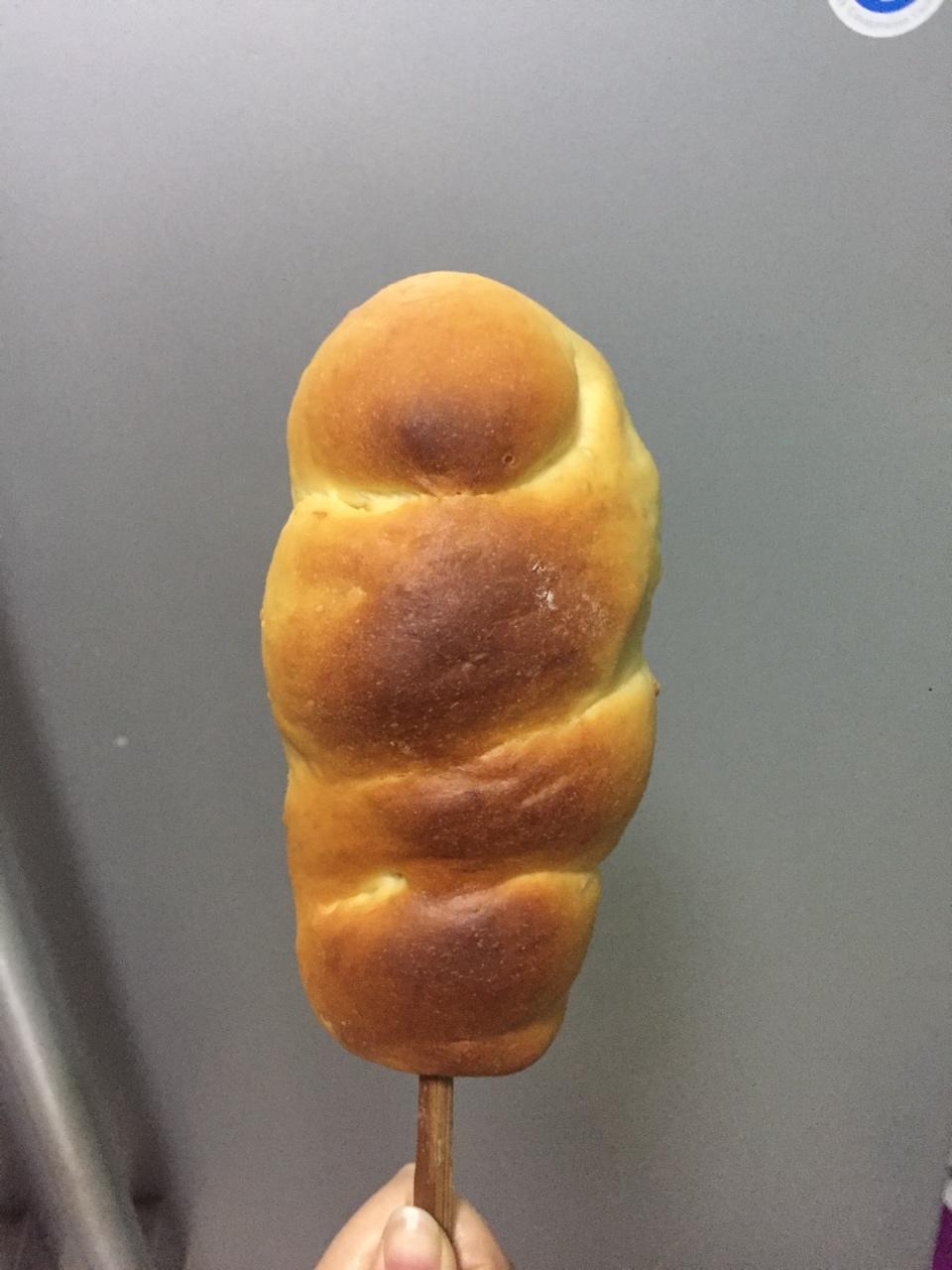 鸡腿面包