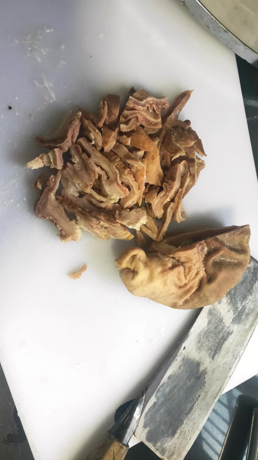 一菜二吃“米饭杀手”爆炒香辣猪肚&暖胃胡椒猪肚汤