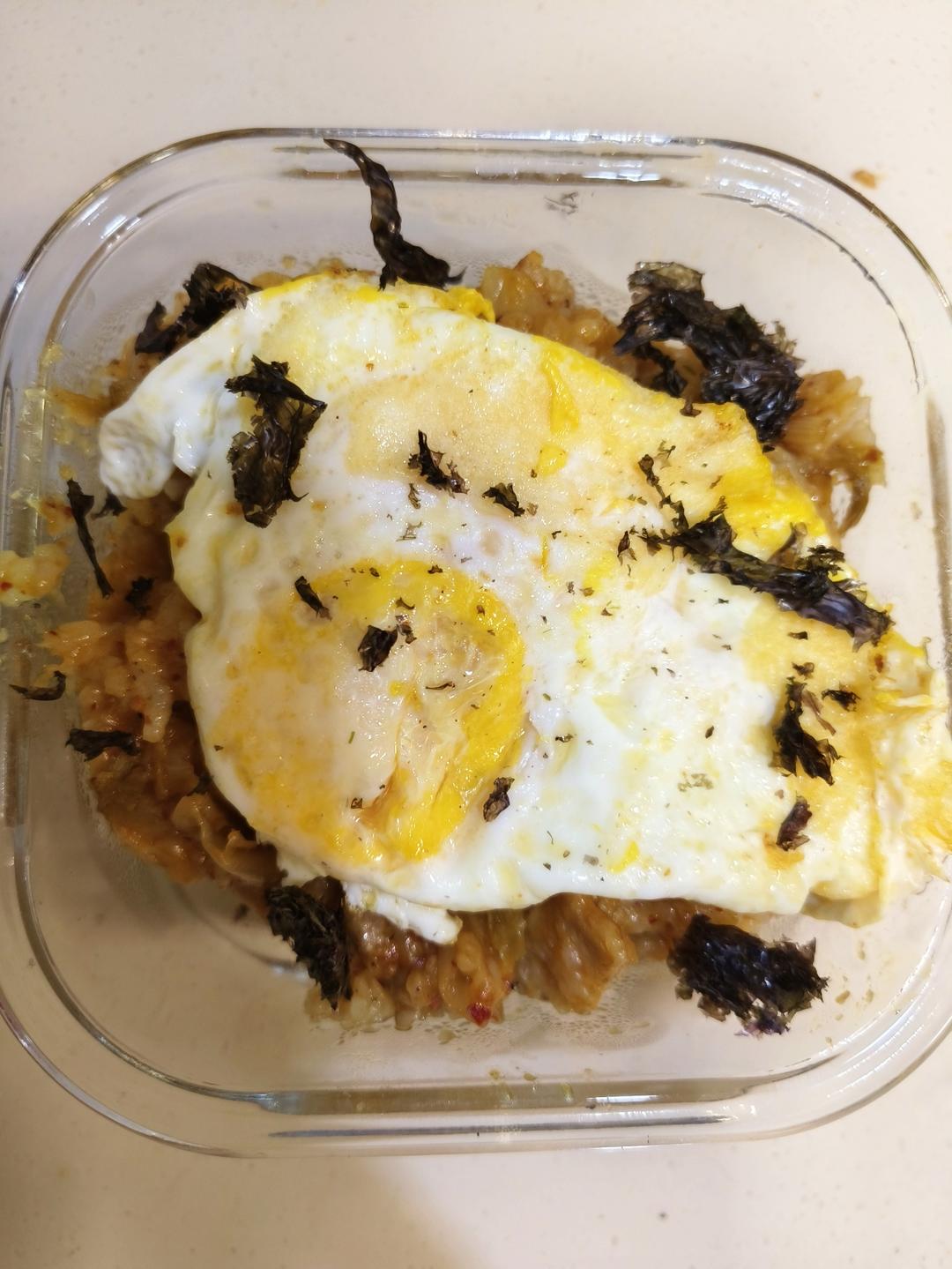 五花肉泡菜炒饭