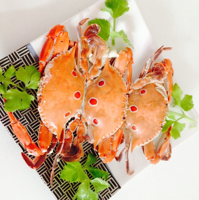 暖暖同学bag做的清蒸花蟹