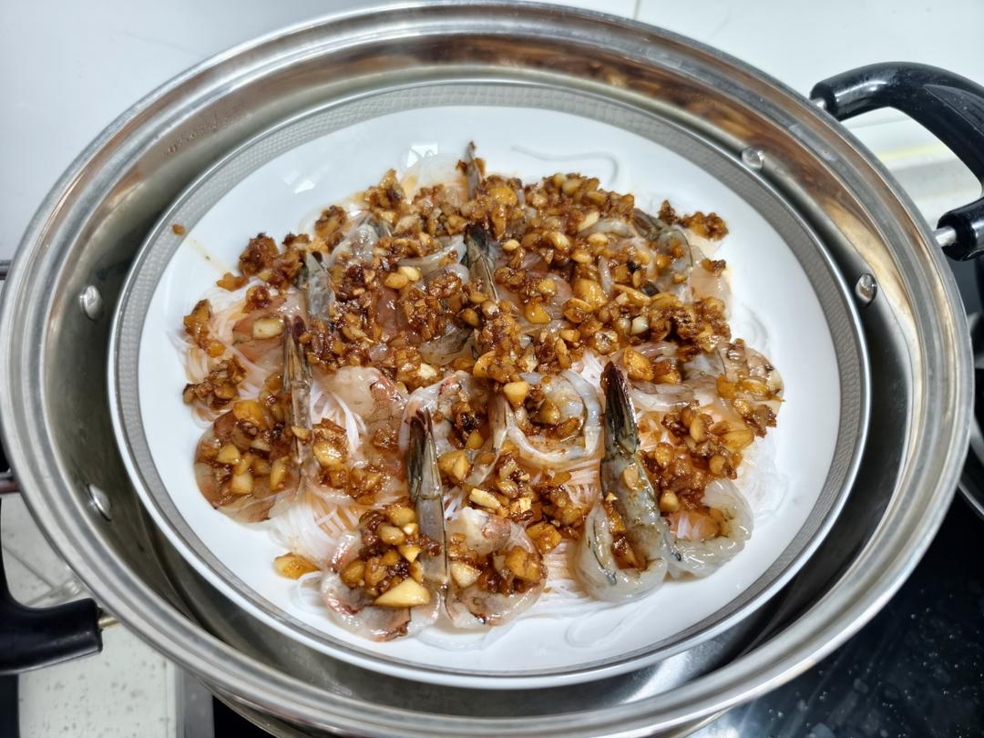 蒜蓉粉丝开背虾