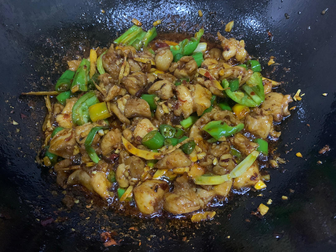 川渝下饭菜！尖椒鸡太好吃了