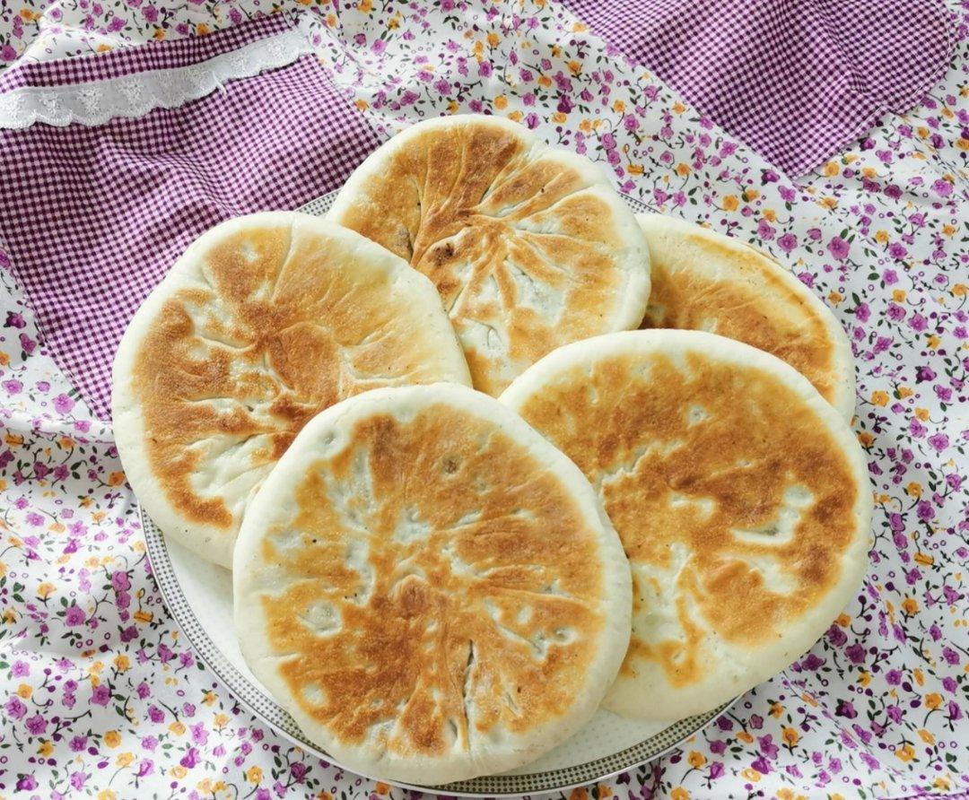 豆沙发面饼