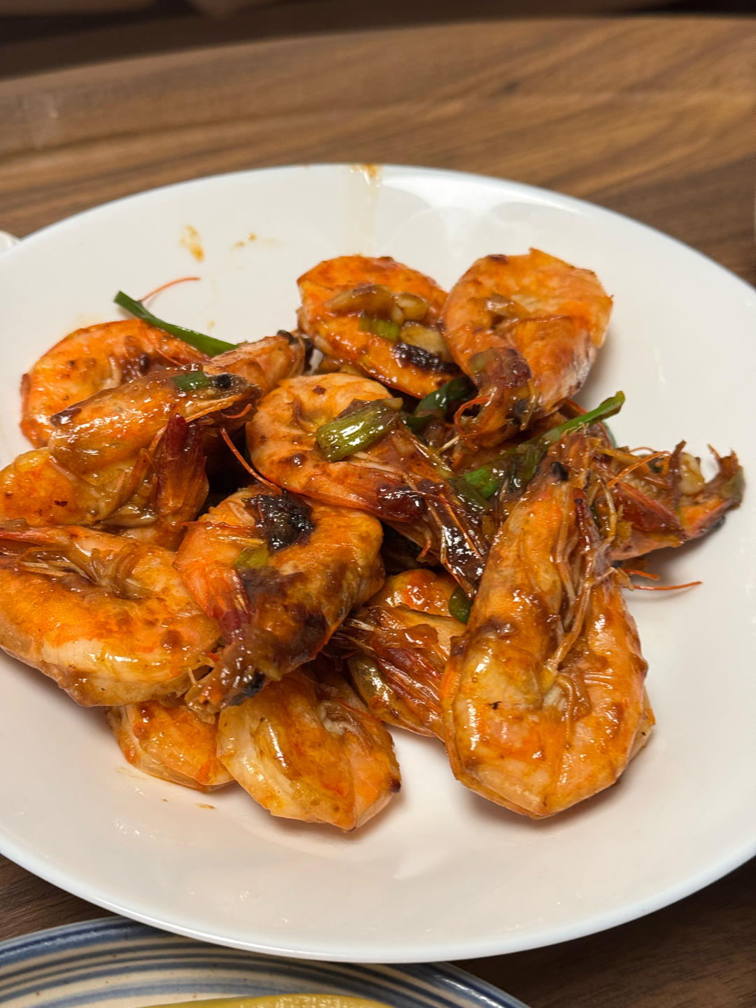 芥末蒜蓉罗氏虾