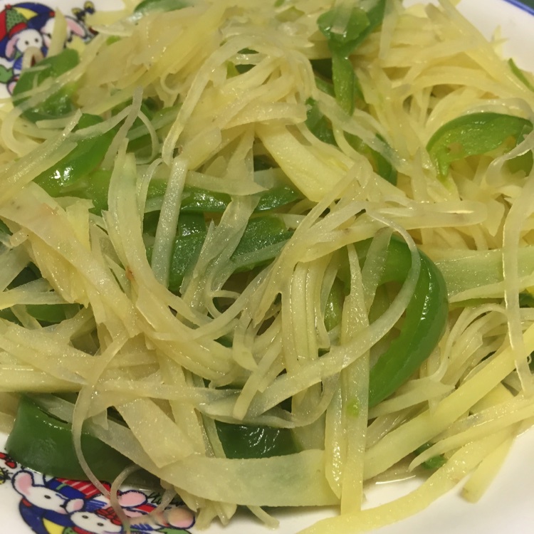 青椒土豆丝