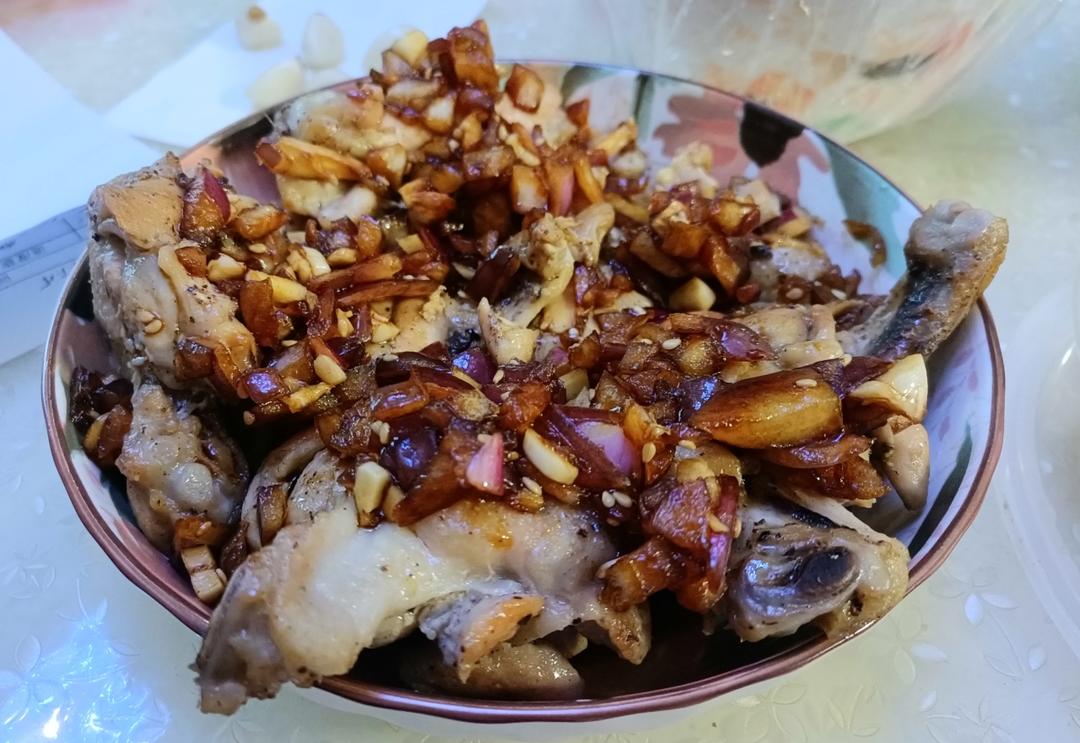 #日式家庭料理•油淋鸡#（留方自用）