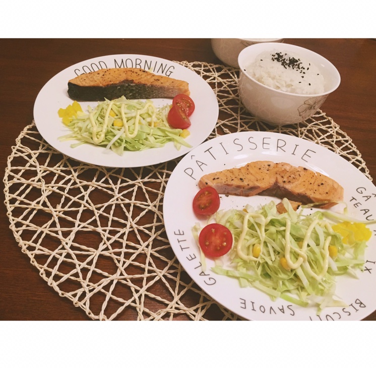 煎三文鱼