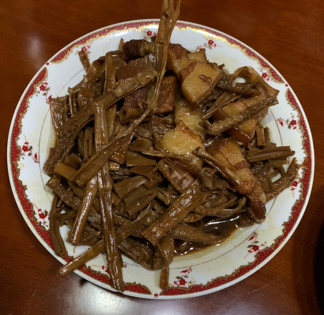 笋干烧肉