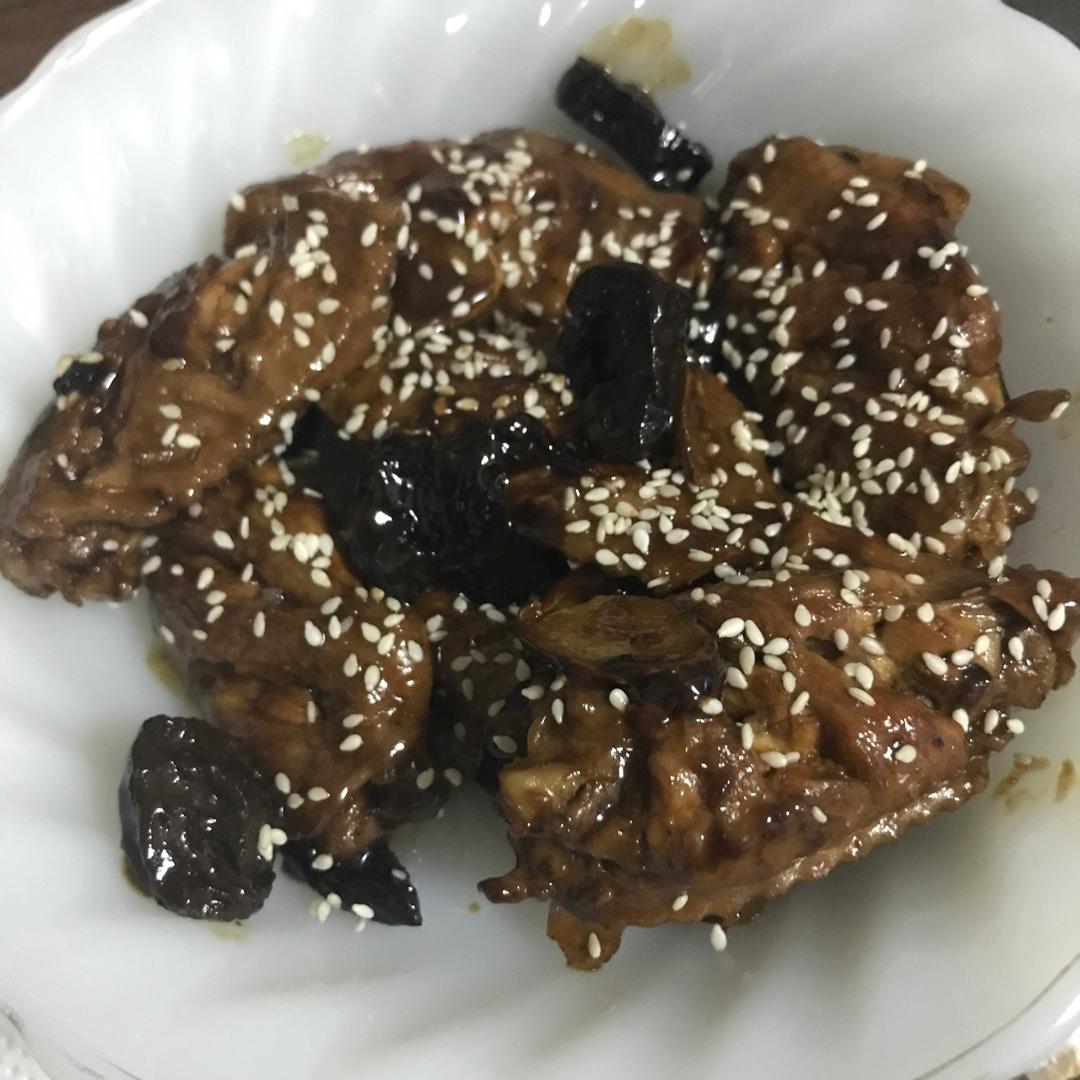 话梅鸡翅