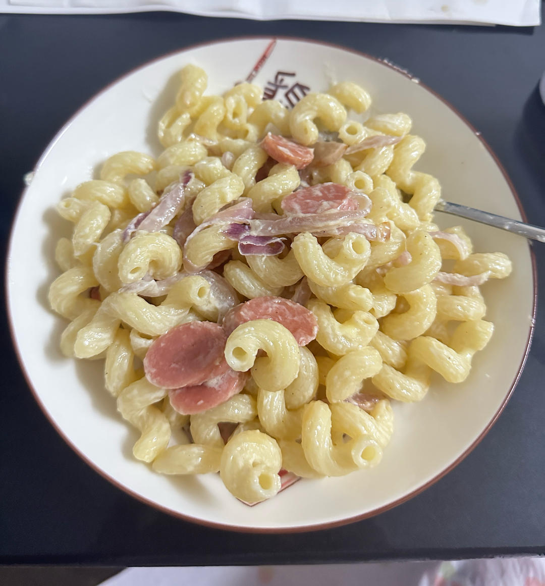 奶油蘑菇意面🍝(我的本命意面！😍)