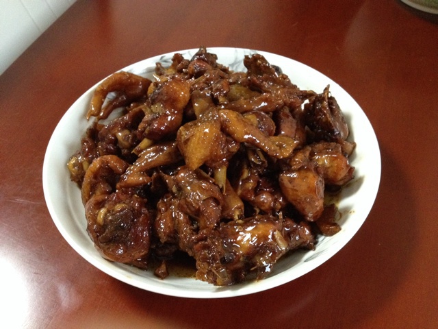 家常红烧鸡块