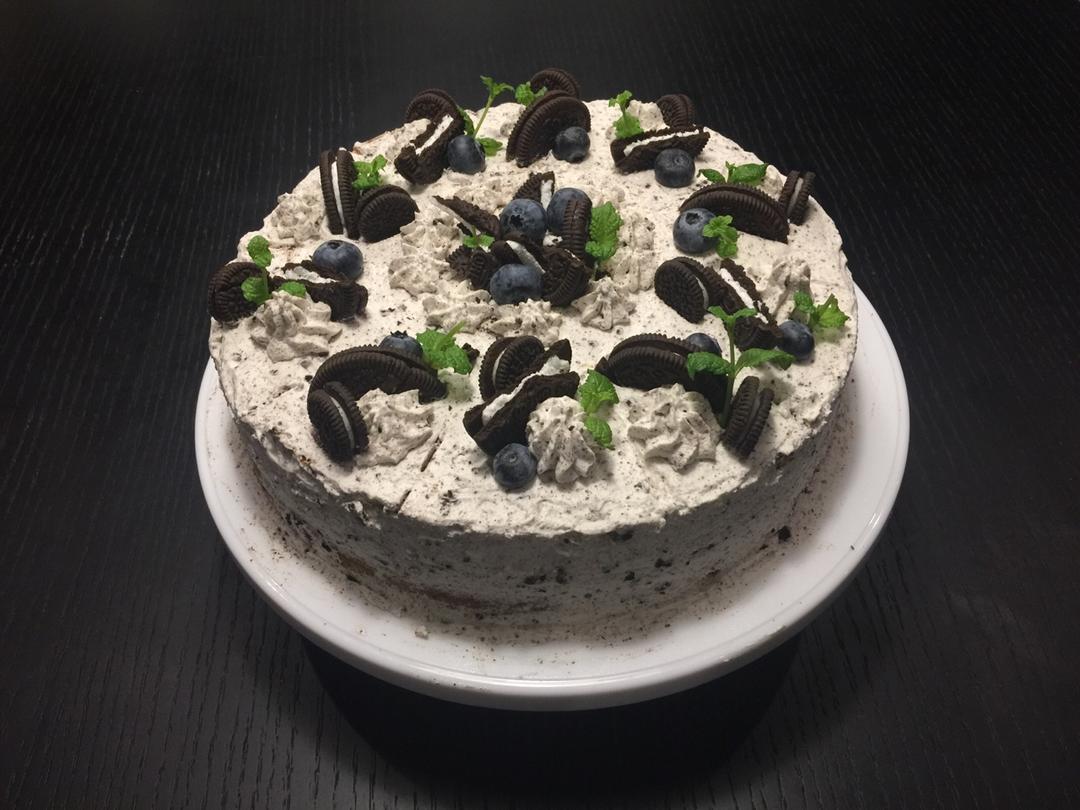 10寸可可戚风蛋糕