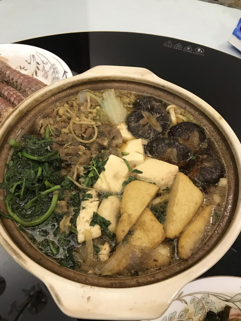 家庭简易版寿喜锅