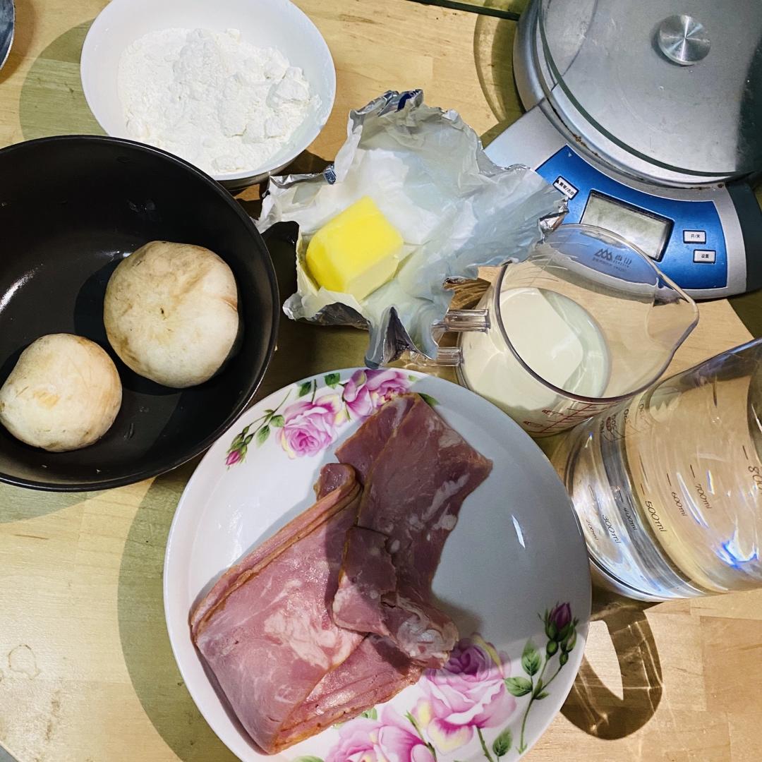 奶油蘑菇汤（完美比例版）