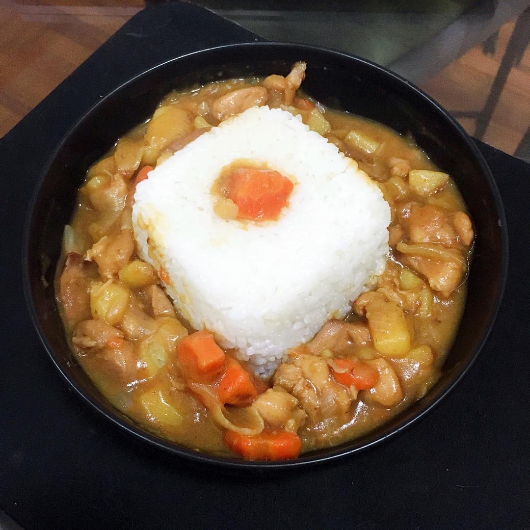 咖喱鸡饭