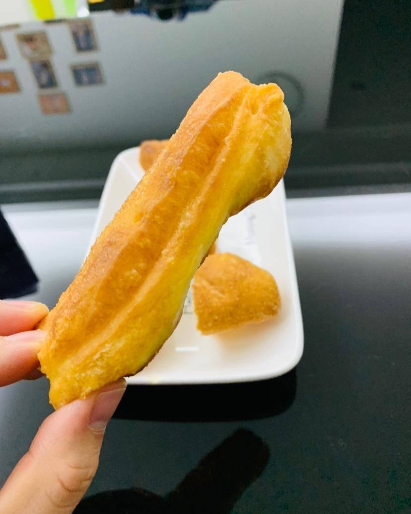 自制无泡打粉油条