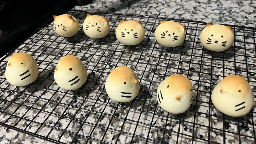 消耗炼乳｜做一窝胖嘟嘟小鸡烧果子
