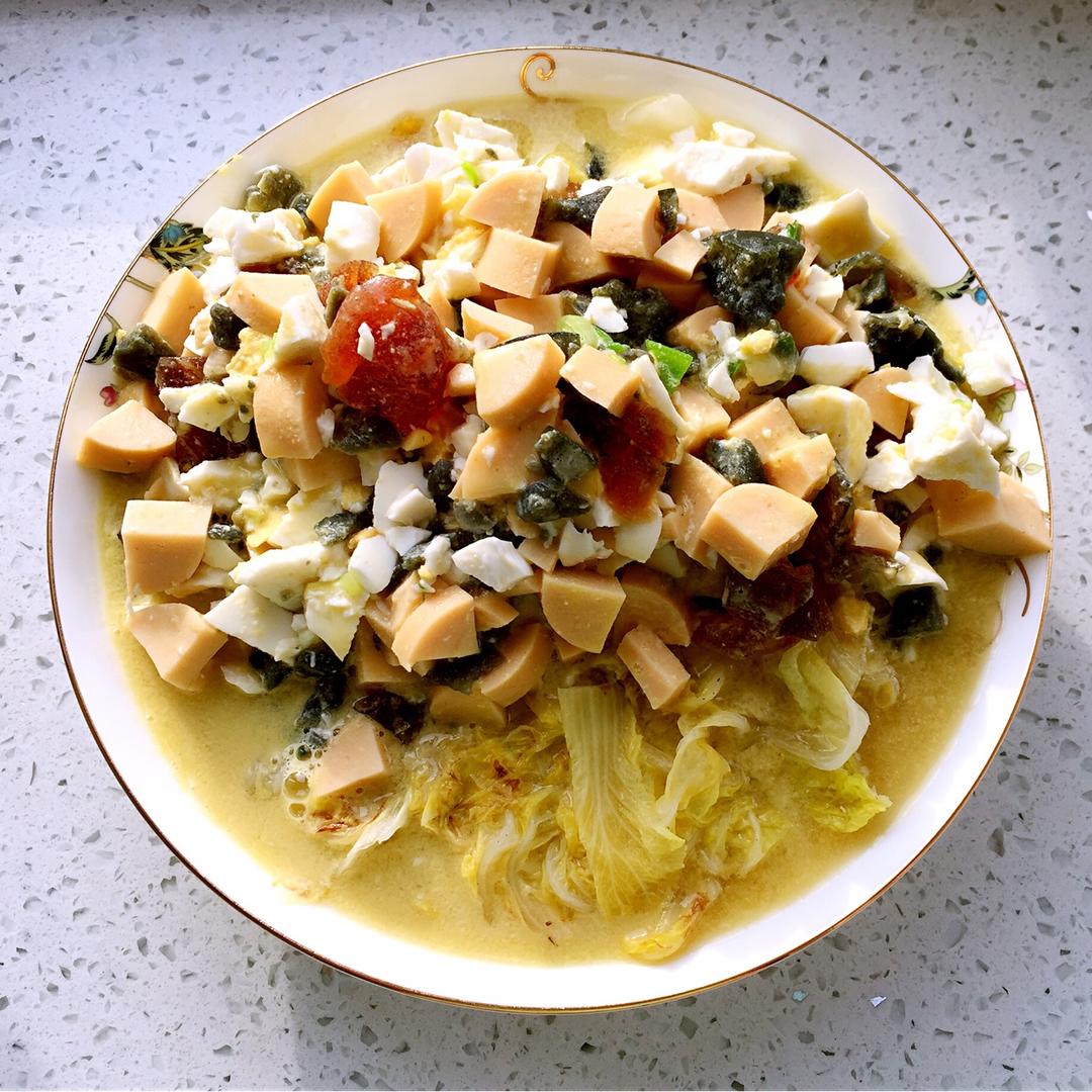 小由儿做的上汤娃娃菜