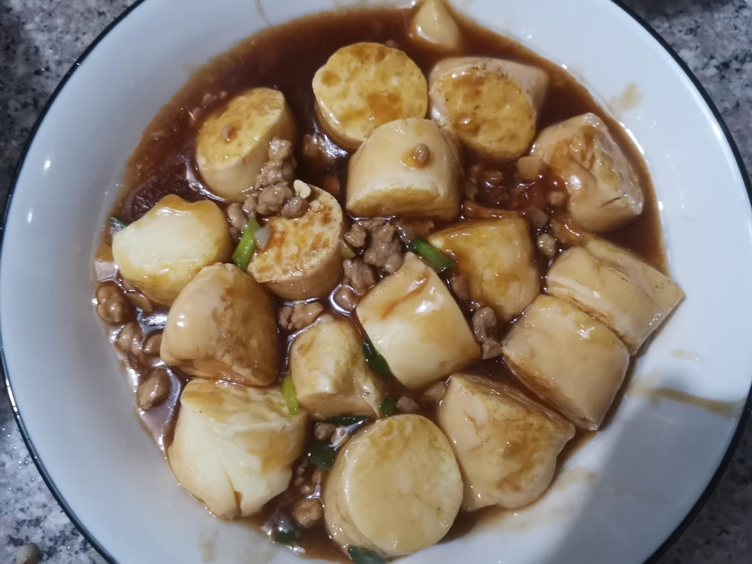 肉末日本豆腐（下饭家常菜）