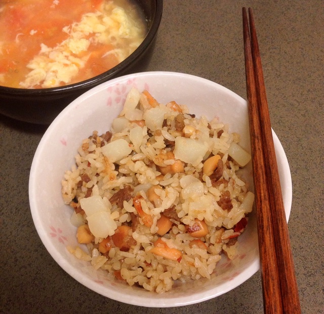 白萝卜炒饭 超级美味