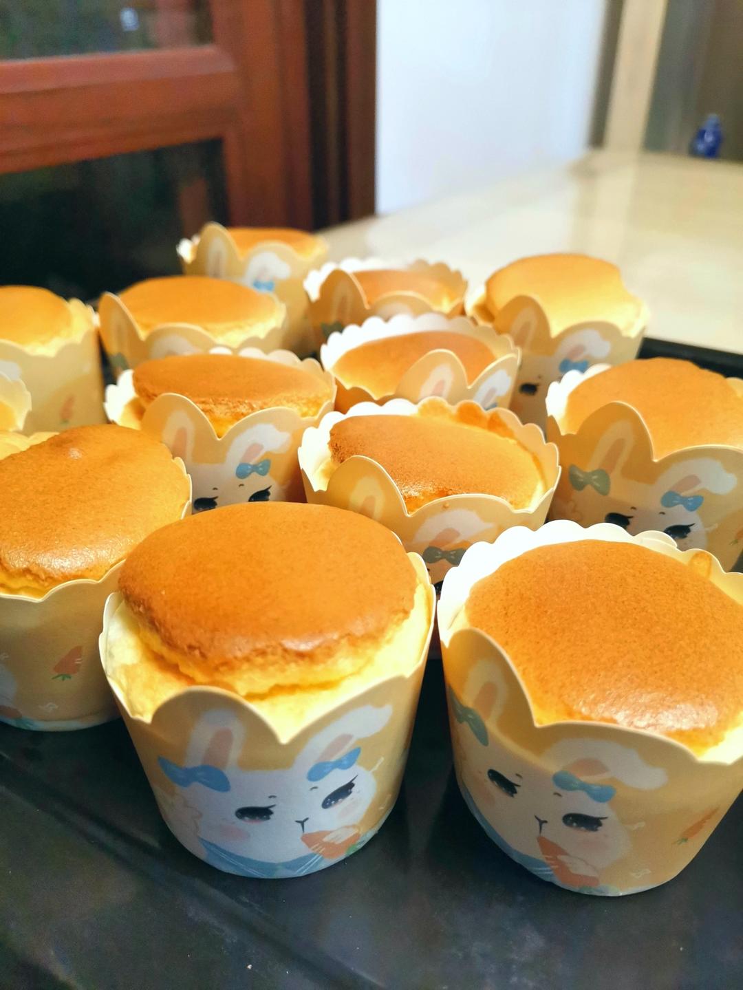 软糯杯子蛋糕不塌
